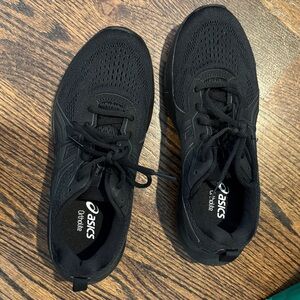 ASICS Men's Black Athletic Shoes